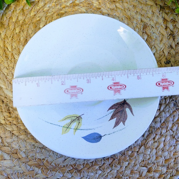 Vtg MCM California Franciscan Earthenware Autumn Pottery Dinnerware Cup & Saucer - Picture 10 of 11